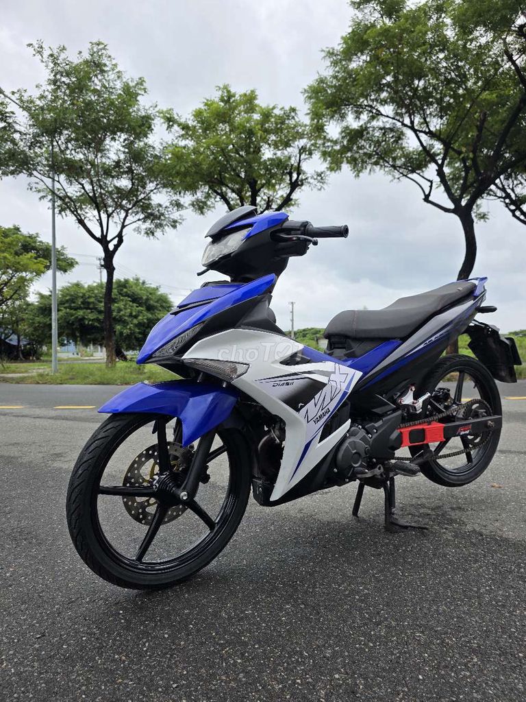 Yamaha Exciter Xanh trắng Côn tay. Mua bán Xe máy tại Quận Cẩm Lệ Đà Nẵng được đăng bởi Ngạo Thiên hình 2