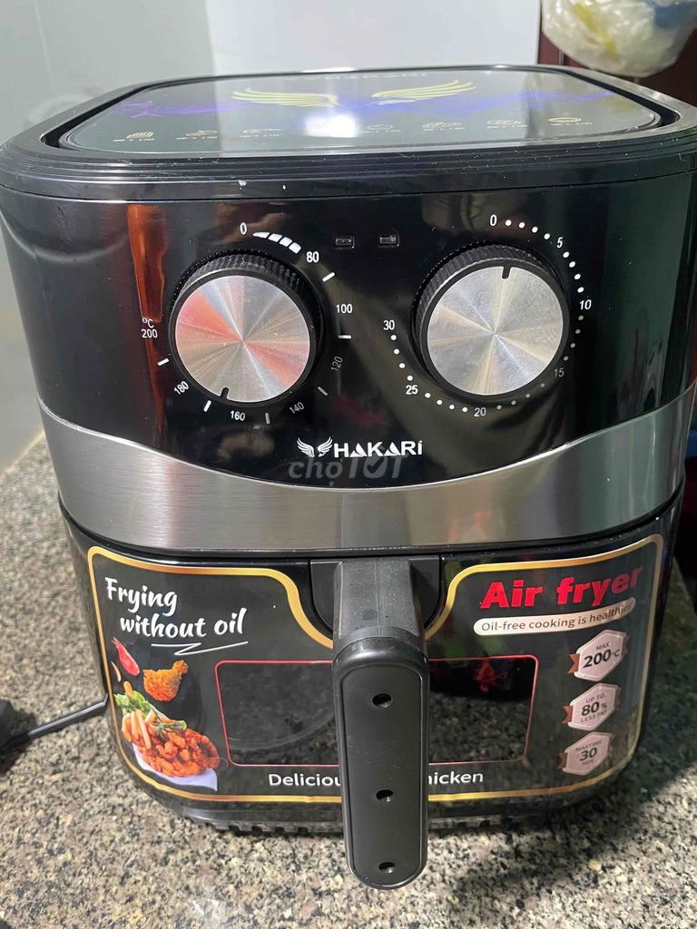 Nồi chiên không dầu HAKARI 10L Đen. Mua bán Bếp, lò, đồ điện nhà bếp tại Huyện Diên Khánh Khánh Hòa được đăng bởi Phạm Hải Hoà hình 1