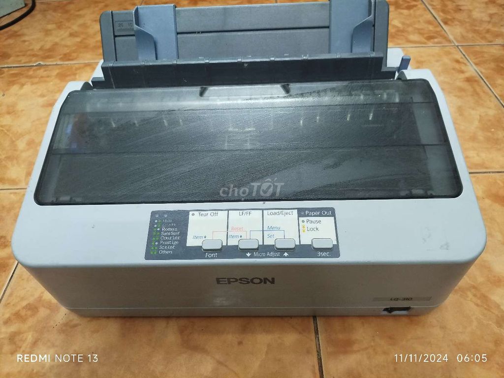 Máy Epson lq 310 chuyên in hóa đơn 3Liên hình xăm