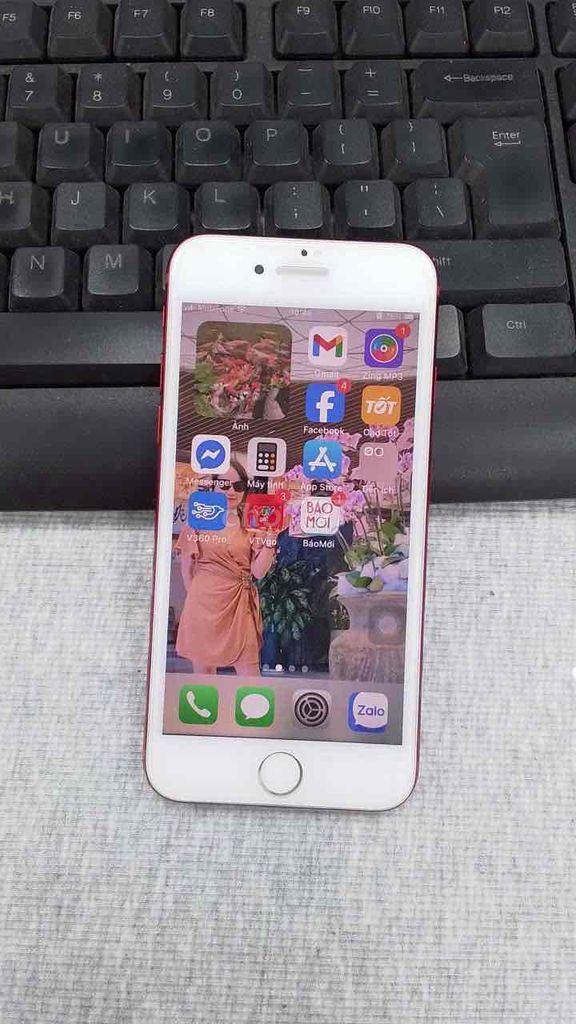 Apple iPhone 7 128GB Đỏ. van tay ok. Mua bán Điện thoại tại Huyện Gò Dầu Tây Ninh được đăng bởi Trung hình 1