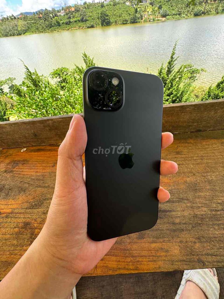 iPhone 15 Plus lock 256GB Đen giao lưu. Mua bán Điện thoại tại Huyện Di Linh Lâm Đồng được đăng bởi black cat hình 1