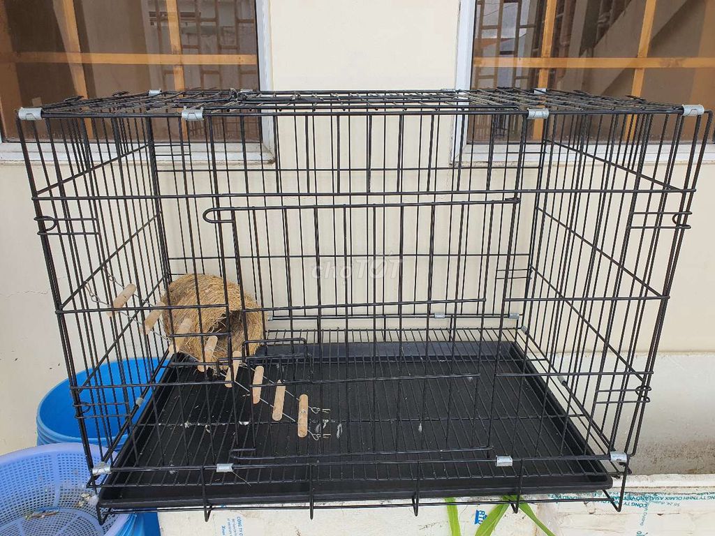 Thanh lý lồng xếp 75×47×57 cho vẹt hay thú cưng