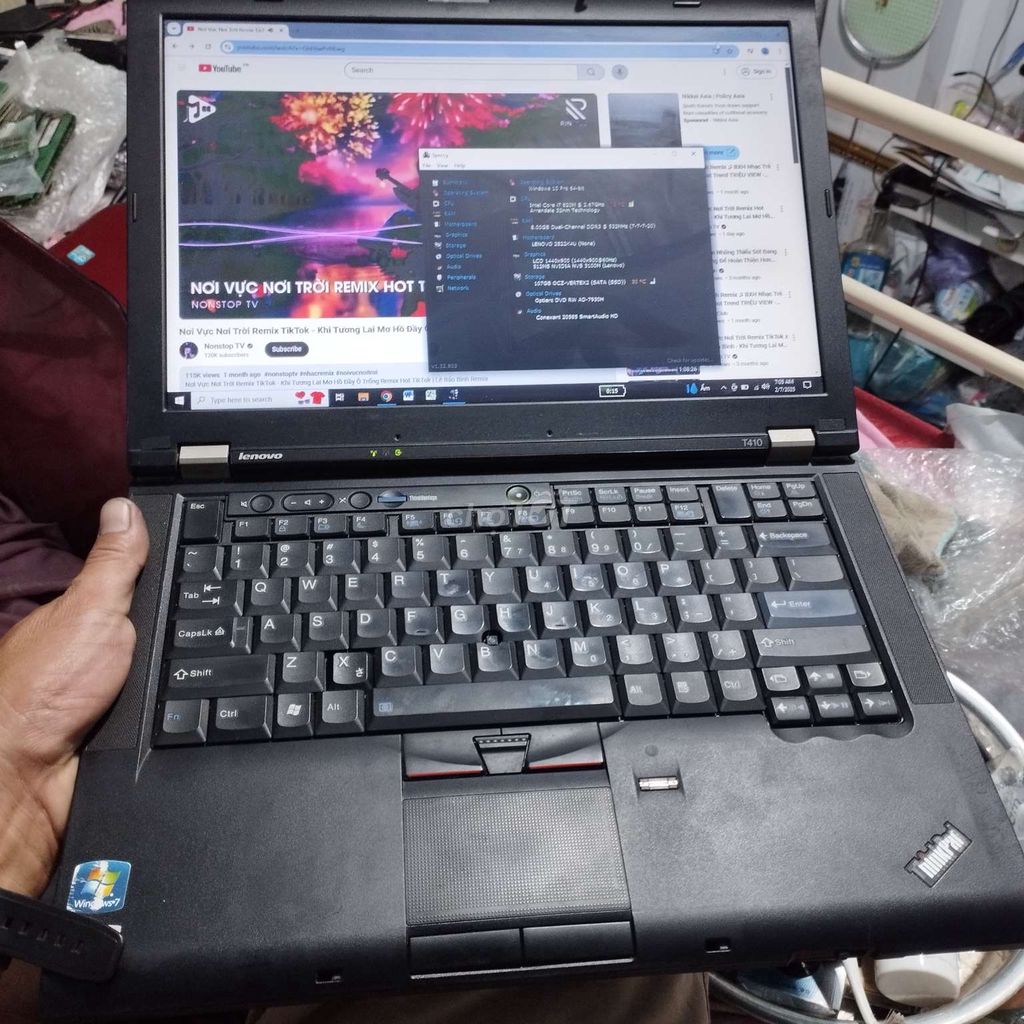 Lenovo ThinkPad T410 i7 8g ssd 120g