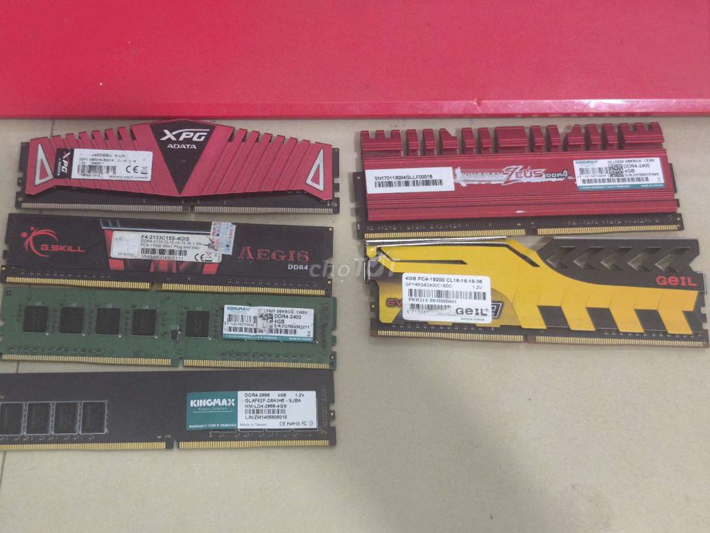 RAM ddr4. Mua bán Linh kiện (RAM, Card...) tại Huyện Long Hồ Vĩnh Long được đăng bởi Đồ cũ thanh lý hình 1