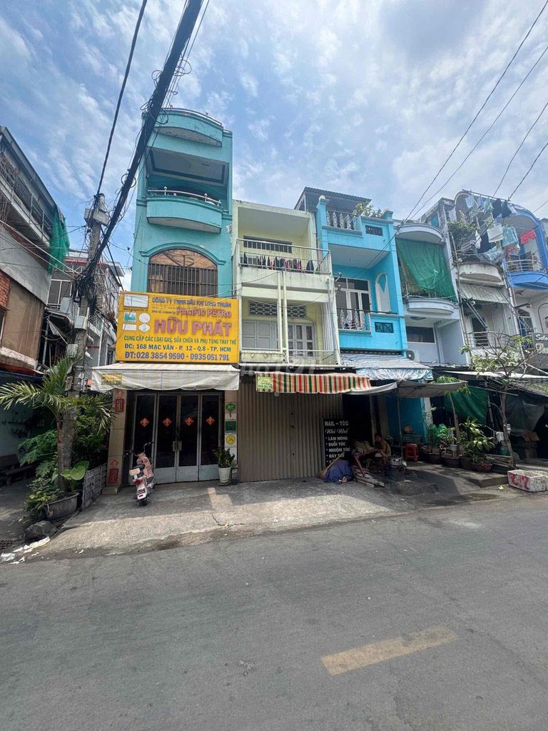 👍👍 Mặt tiền Mạc Vân p12-Q8,1 trệt 2 lầu ✅