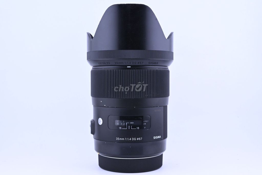 Ống kính Sigma 35mm f1.4 DG Đen. Mua bán Máy ảnh, Máy quay tại Quận Tân Bình Tp Hồ Chí Minh được đăng bởi osaka camera hình 1