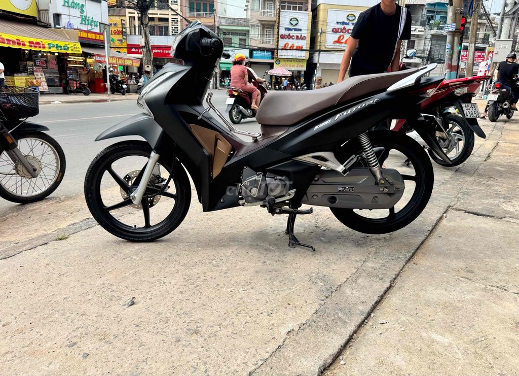 🟢🟢 Future 125 đen nhám 2021 xe đẹp có trả góp. Mua bán Xe máy tại Thành phố Biên Hòa Đồng Nai được đăng bởi XE MÁY CŨ THÀNH MỸ  hình 4