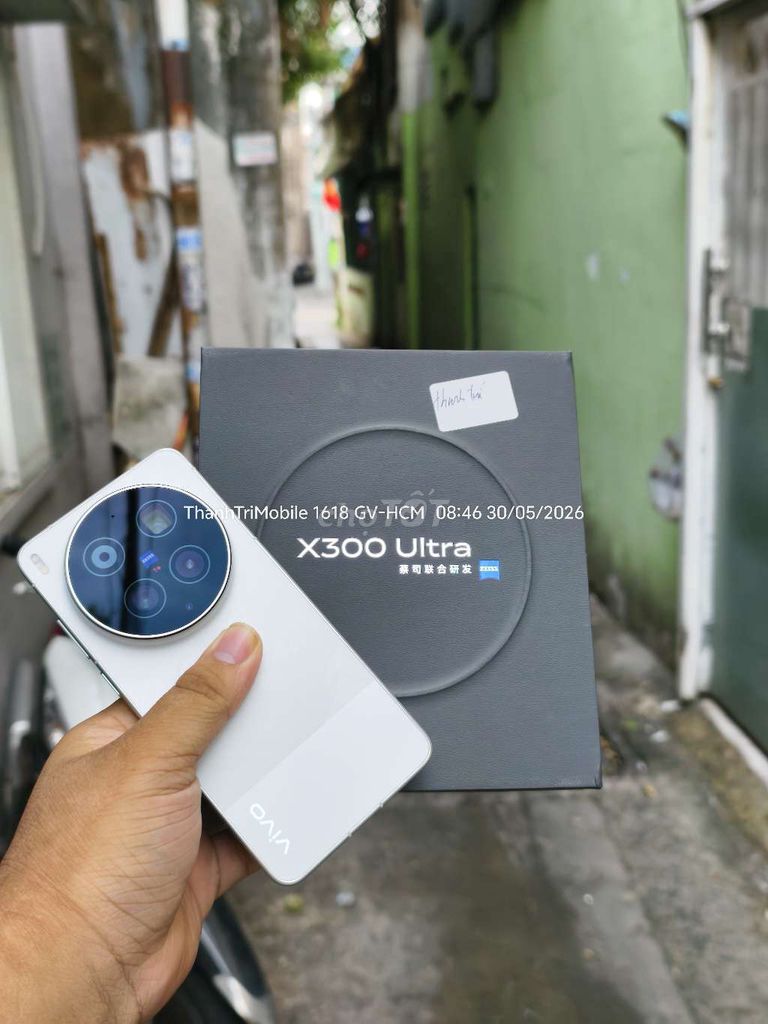 Vivo X300 Ultra 12/512GB Trắng fullbox. Mua bán Điện thoại tại Quận Gò Vấp Tp Hồ Chí Minh được đăng bởi Thanh Tri hình 1