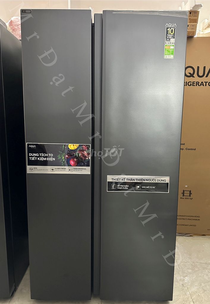 Tủ lạnh. AQUA. Inverter 646 lít. 𝐁𝐇: 𝟏𝟏/𝟐𝟎𝟐𝟔