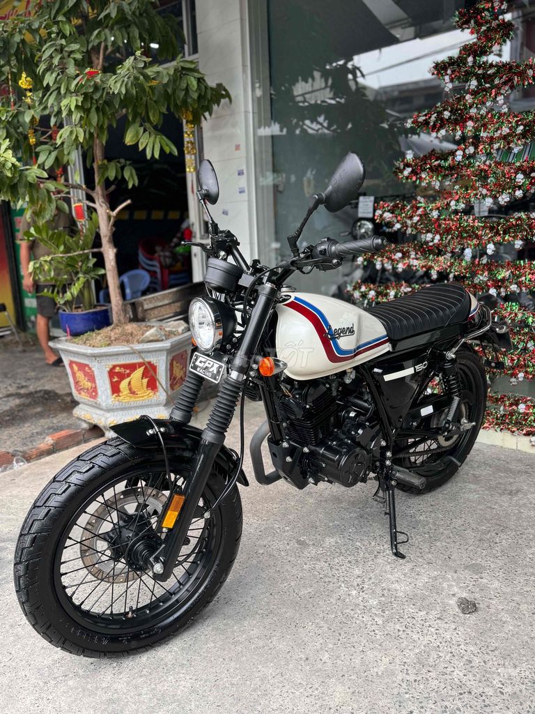 GPX Legend 150S 2022 Trắng 200KM Siêu Lướt. Mua bán Xe máy tại Quận Bình Tân Tp Hồ Chí Minh được đăng bởi Việt Motor Bình Tân hình 6
