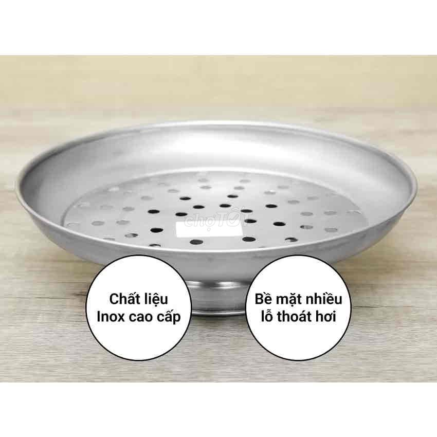 Đĩa xửng hấp inox-free ship đọc mô tả