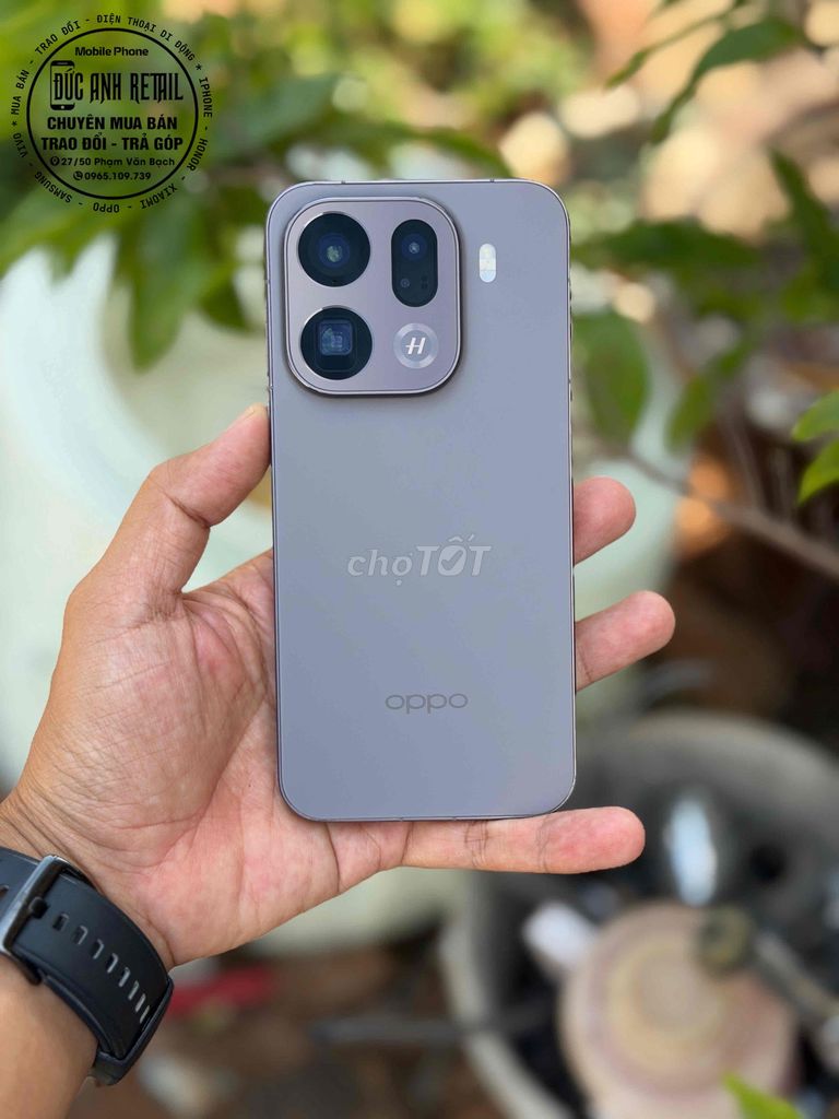 Oppo Find X9 Pro 256GB Tím. Mua bán Điện thoại tại Thành phố Buôn Ma Thuột Đắk Lắk được đăng bởi Đức Anh Retail hình 1
