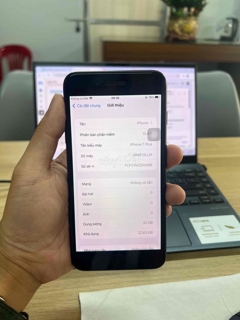 iPhone 7 Plus 32GB Đen. Mua bán Điện thoại tại Thành phố Bắc Ninh Bắc Ninh được đăng bởi Phan Công Quý hình 1