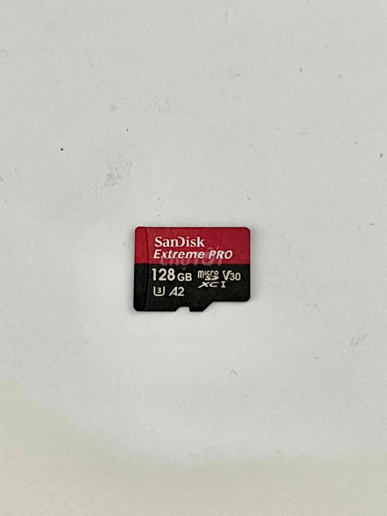 Thẻ nhớ Sandisk 128GB tốc độ cao. Mua bán Phụ kiện (Màn hình, Chuột...) tại Quận 12 Tp Hồ Chí Minh được đăng bởi HM Camera hình 1
