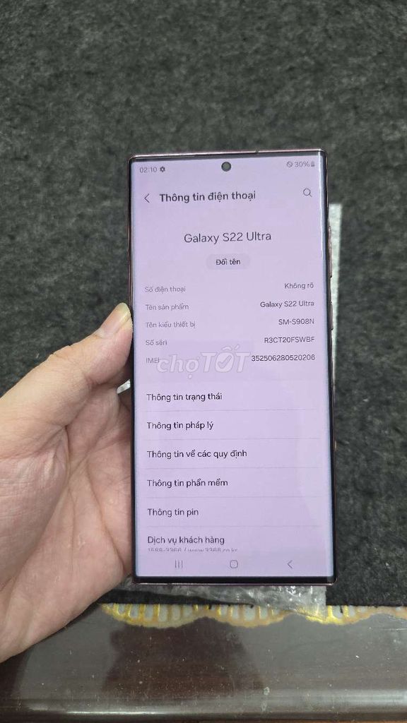 S22 Ultra 256/512 zin all đẹp. Mua bán Điện thoại tại Quận Thanh Xuân Hà Nội được đăng bởi Shandp thanh xuân hình 1
