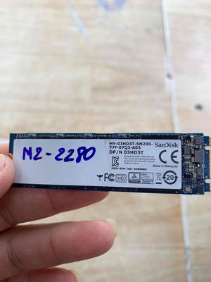 Ổ cứng ssd chuẩn M2-2280 128gb SanDisk chính hãng. Mua bán Linh kiện (RAM, Card...) tại Thành phố Thủ Dầu Một Bình Dương được đăng bởi Văn Lê