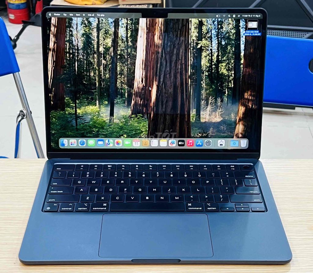 Apple MacBook Air M2 16GB/256GB Xám Pin 100%. Mua bán Laptop tại Quận Đống Đa Hà Nội được đăng bởi  Cường Táo hình 1
