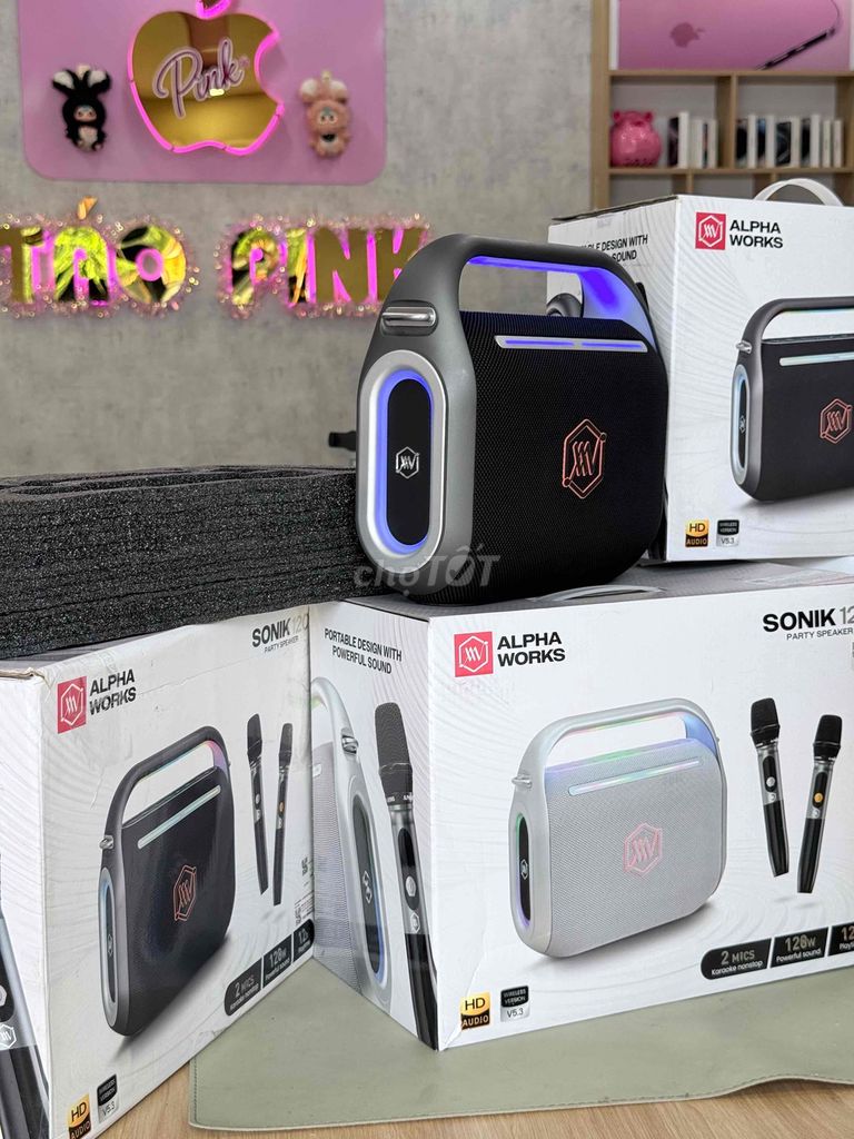 Loa Bluetooth Alpha Works Sonik 12 Đen, Trắng. Mua bán Tivi, Âm thanh tại Thành phố Dĩ An Bình Dương được đăng bởi Lăng Duy Hào hình 1