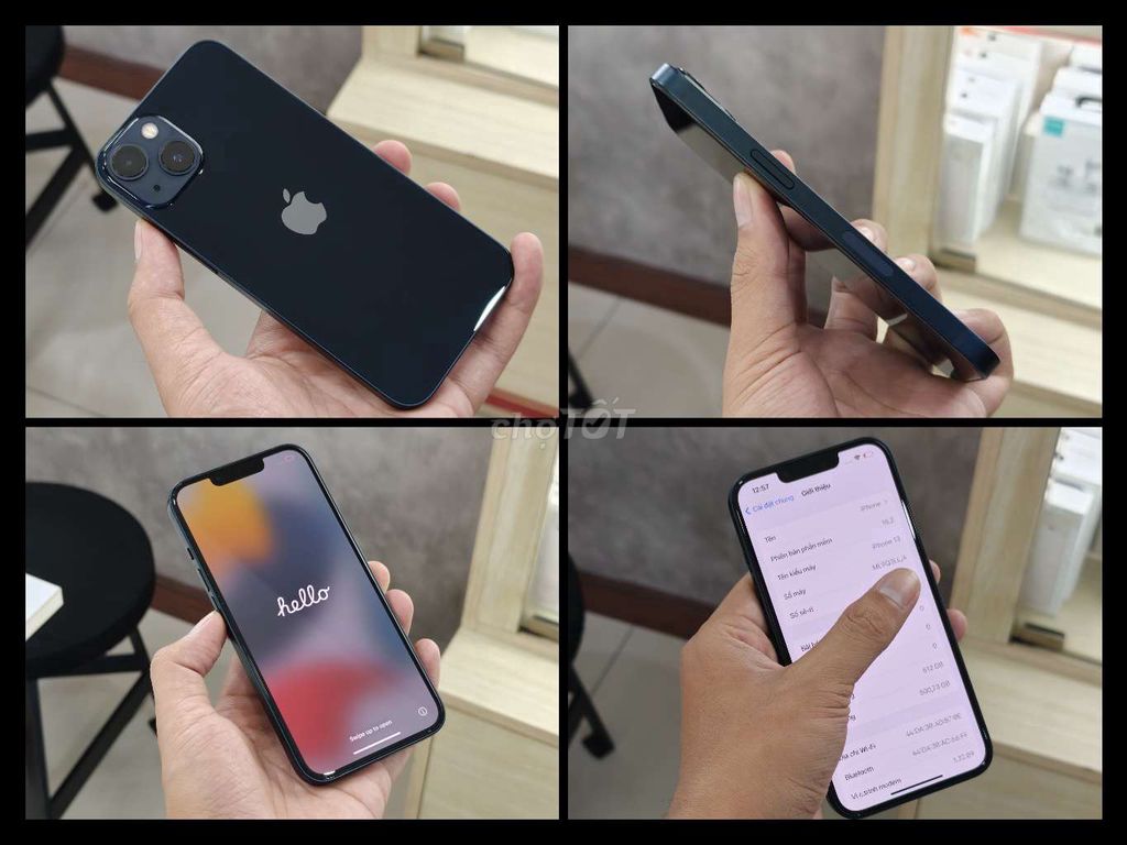 Apple iPhone 13 512GB LOCK PIN ZIN 97%. Mua bán Điện thoại tại Quận 4 Tp Hồ Chí Minh được đăng bởi Thanh Phong Mobile hình 1