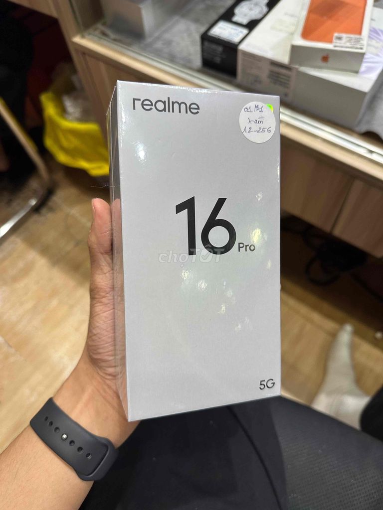 Realme 16 Pro 256GB Xám Mới. Mua bán Điện thoại tại Quận 10 Tp Hồ Chí Minh được đăng bởi Lê Đặng Minh Khang hình 1