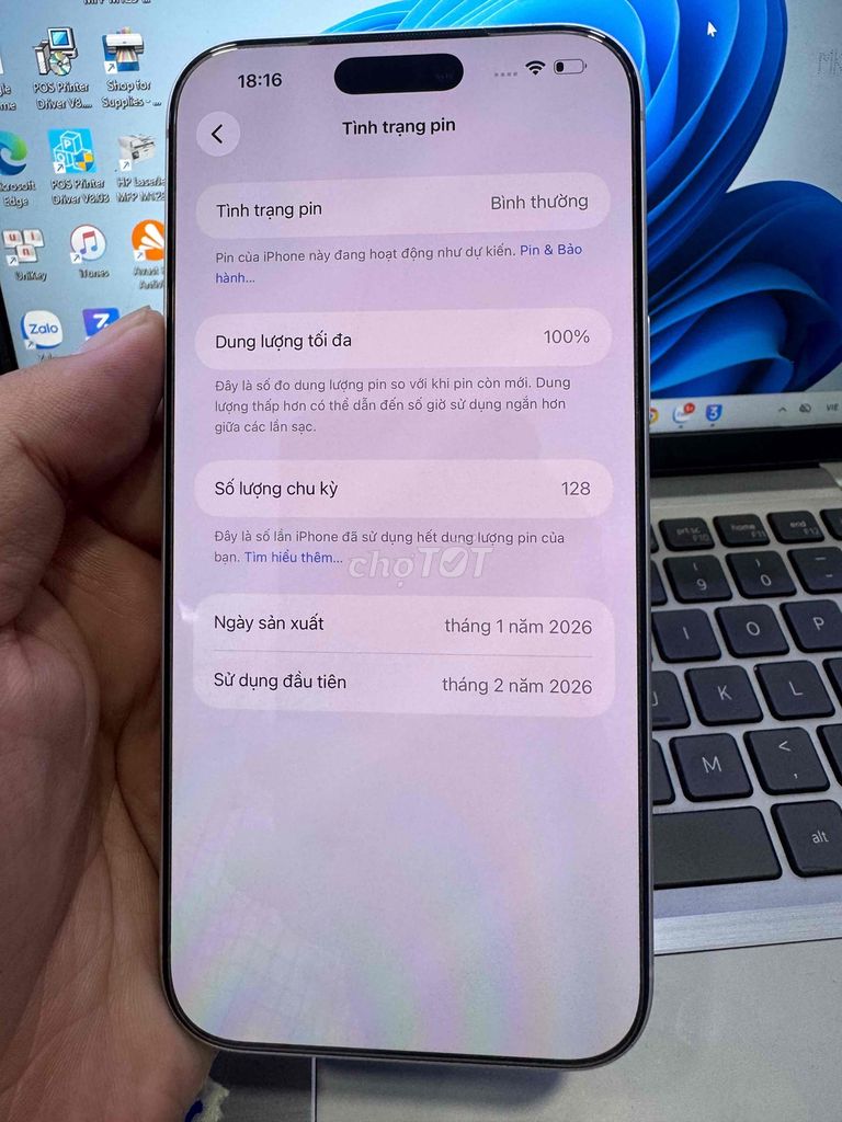 Apple iPhone 17 Pro Max 256GB Trắng VN/A. Mua bán Điện thoại tại Quận 6 Tp Hồ Chí Minh được đăng bởi QUỐC THIÊN BÁN GÓP 0 ĐỒNG  hình 1