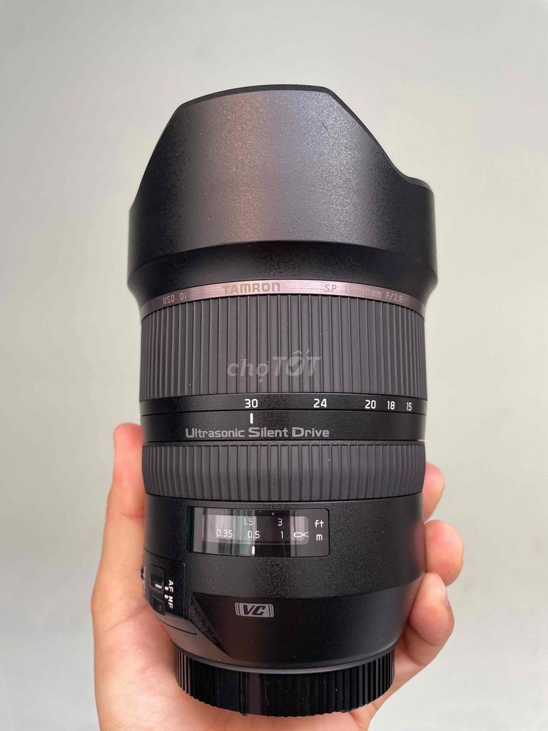 Ống kính Tamron 15-30mm f2.8 VC. Mua bán Máy ảnh, Máy quay tại Quận 3 Tp Hồ Chí Minh được đăng bởi huonglan Nguyễn  hình 1