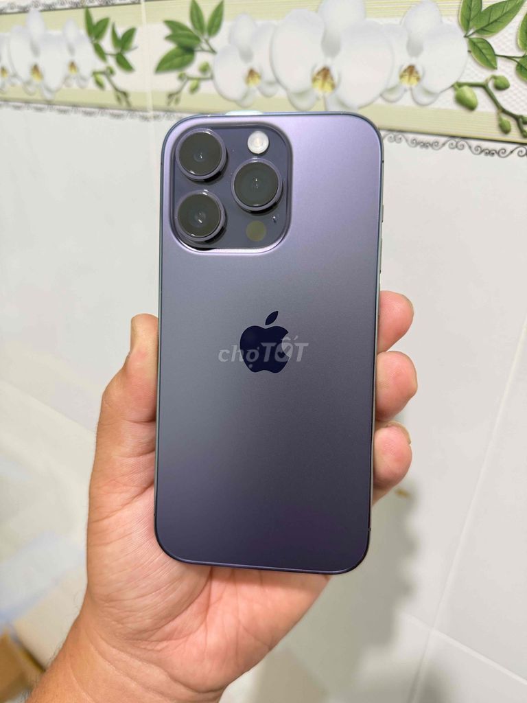 Apple iPhone 14 Pro 128GB Tím. Mua bán Điện thoại tại Thành phố Bến Tre Bến Tre được đăng bởi Tâm Táo Luxury hình 1