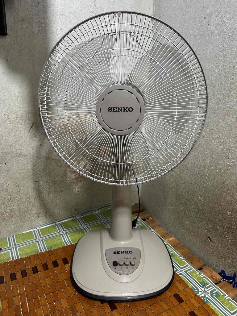 Quạt điện Senko L1638 Trắng xám. Mua bán Quạt tại Quận Gò Vấp Tp Hồ Chí Minh được đăng bởi Văn Sắc hình 1
