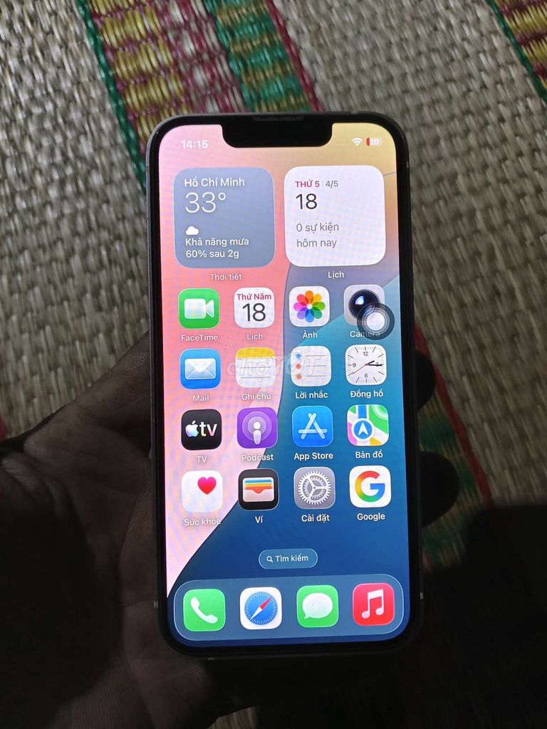 Apple iPhone 13 mini 128GB Trắng 94%. Mua bán Điện thoại tại Quận 12 Tp Hồ Chí Minh được đăng bởi Minh Khang hình 1