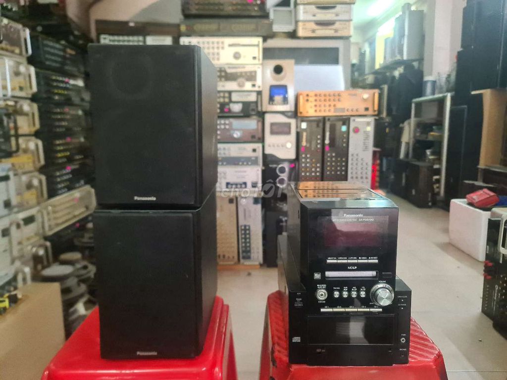 Dàn nghe nhạc Panasonic SA PM 57MD Đen. Mua bán Tivi, Âm thanh tại Quận 3 Tp Hồ Chí Minh được đăng bởi Xuanthuy hình 1