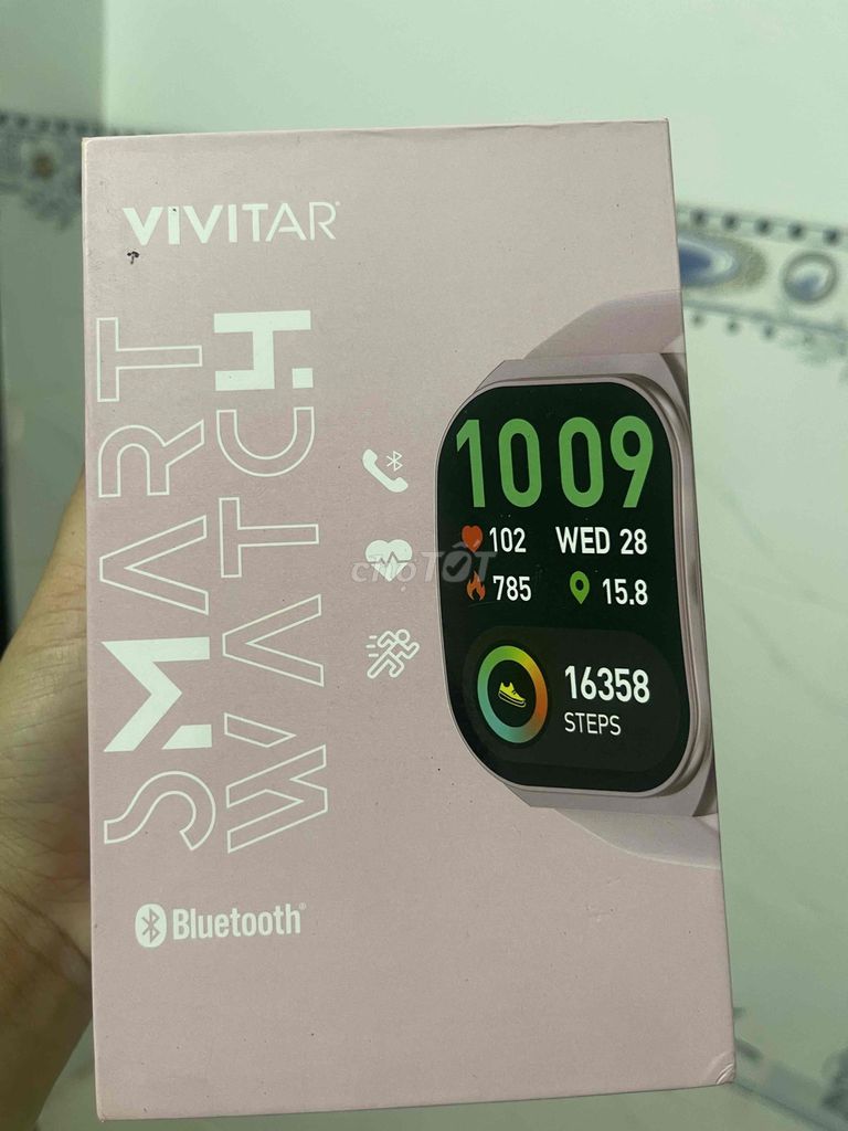 Vivitar Đồng hồ thông minh Hồng. Mua bán Thiết bị đeo thông minh tại Huyện Long Thành Đồng Nai được đăng bởi Nguyễn Nhung hình 1