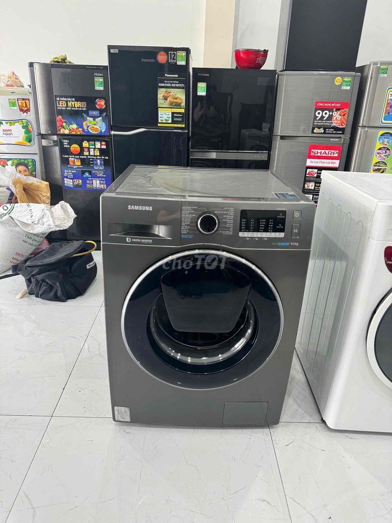 Máy giặt Samsung 9kg inverter bao zin, bao đẹp🔥🔥