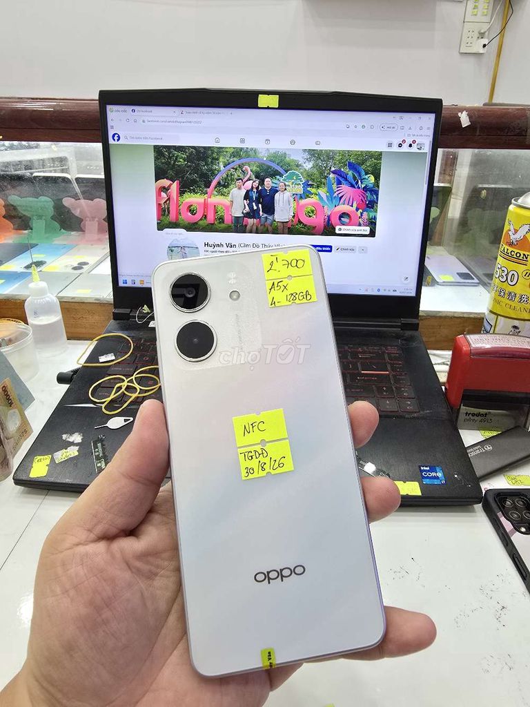 Oppo A5X 4GB 128GB Trắng. Mua bán Điện thoại tại Thành phố Long Xuyên An Giang được đăng bởi Facebook Cầm Đồ Thúy Vân hình 1