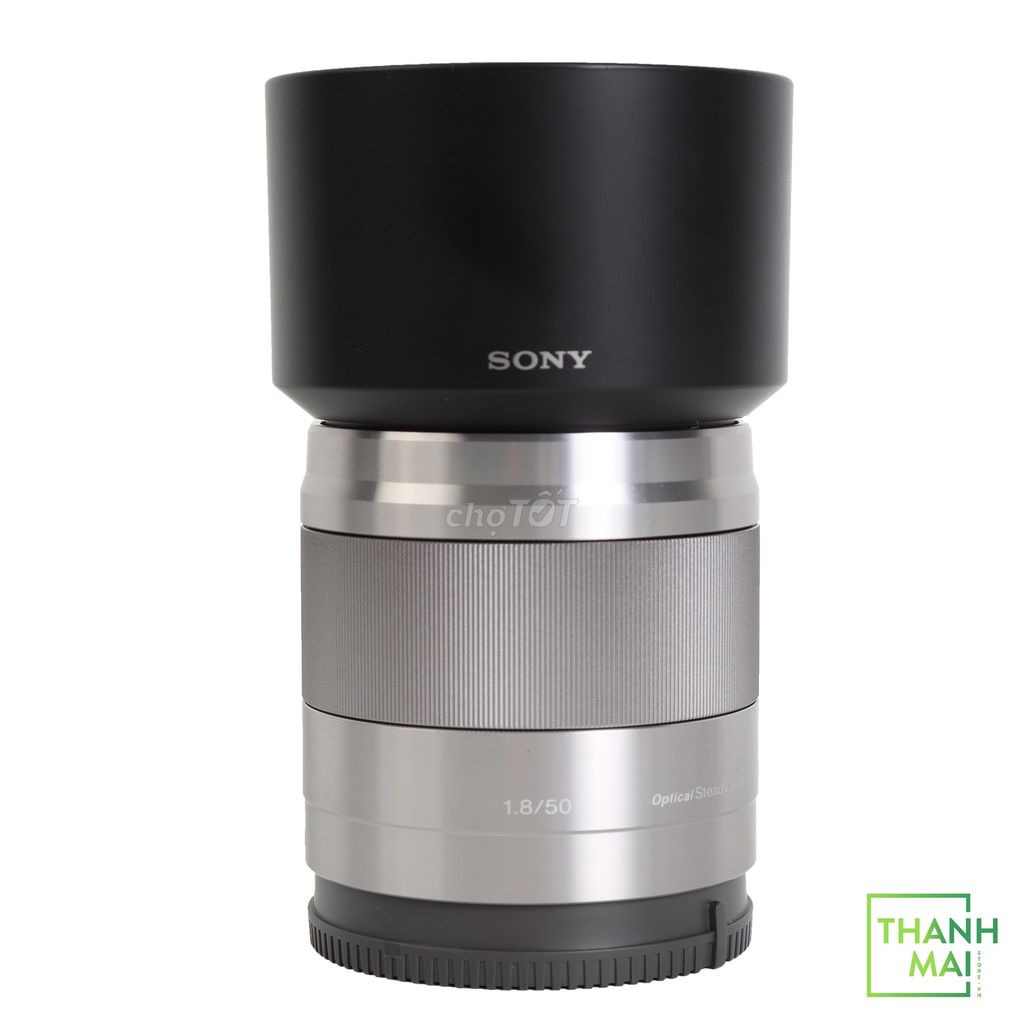 Ống kính Sony E 1.8/50 OSS Bạc f/1.8. Mua bán Máy ảnh, Máy quay tại Quận Tân Bình Tp Hồ Chí Minh được đăng bởi Thanh hình 1