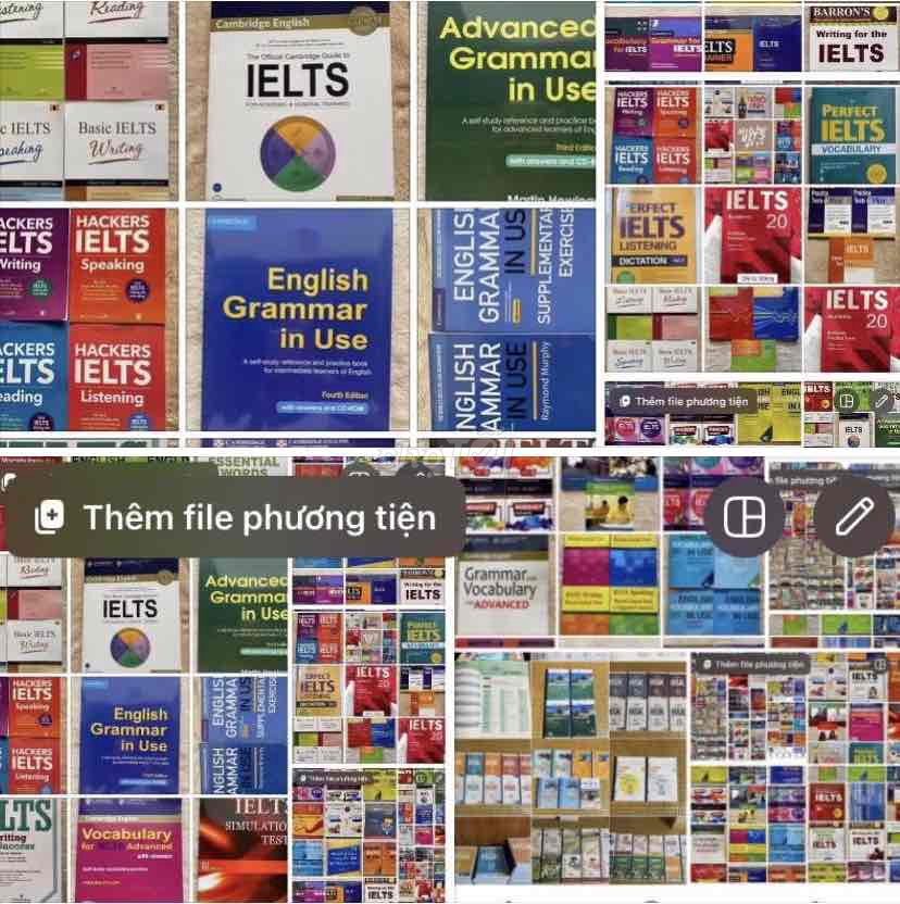 Sách IELTS tổng hợp. Mua bán Sách tại Thành phố Long Xuyên An Giang được đăng bởi Vương Phạm Thanh Thanh hình 1