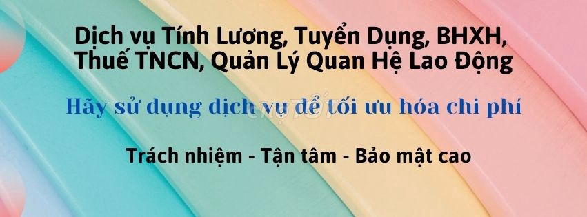 DV Tính Lương, BHXH, Quản lý quan hệ Lao động