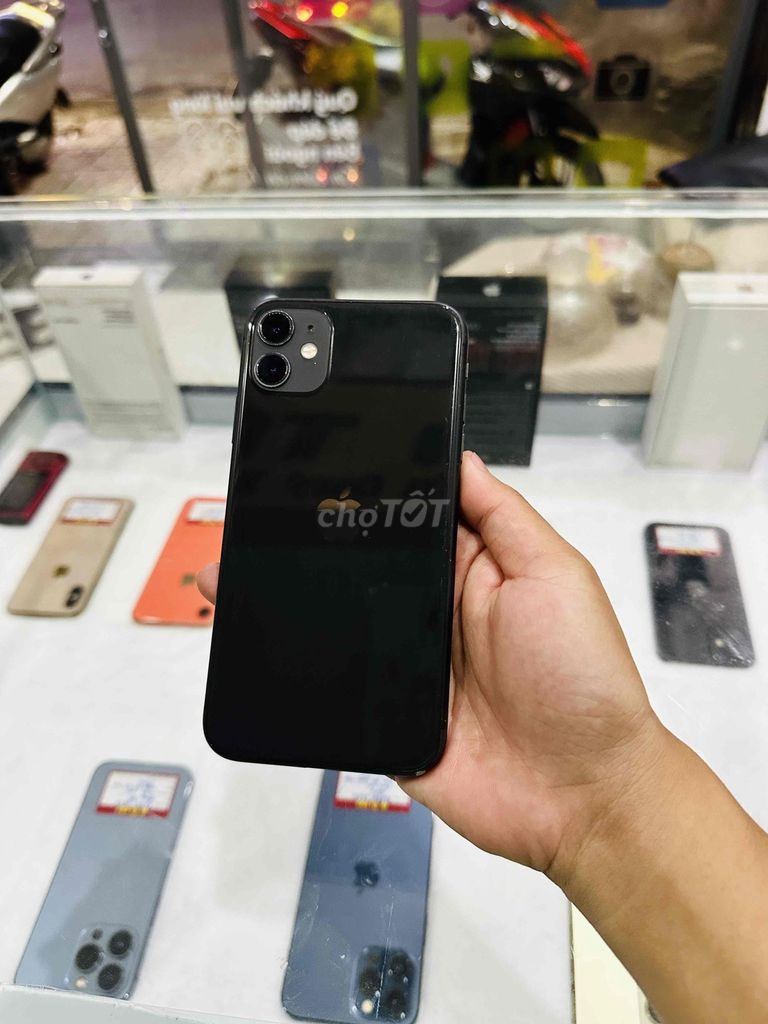 iPhone 11 128GB Đen Đã sử dụng. Mua bán Điện thoại tại Thị xã Phú Mỹ Bà Rịa - Vũng Tàu được đăng bởi Bi Táo hình 1
