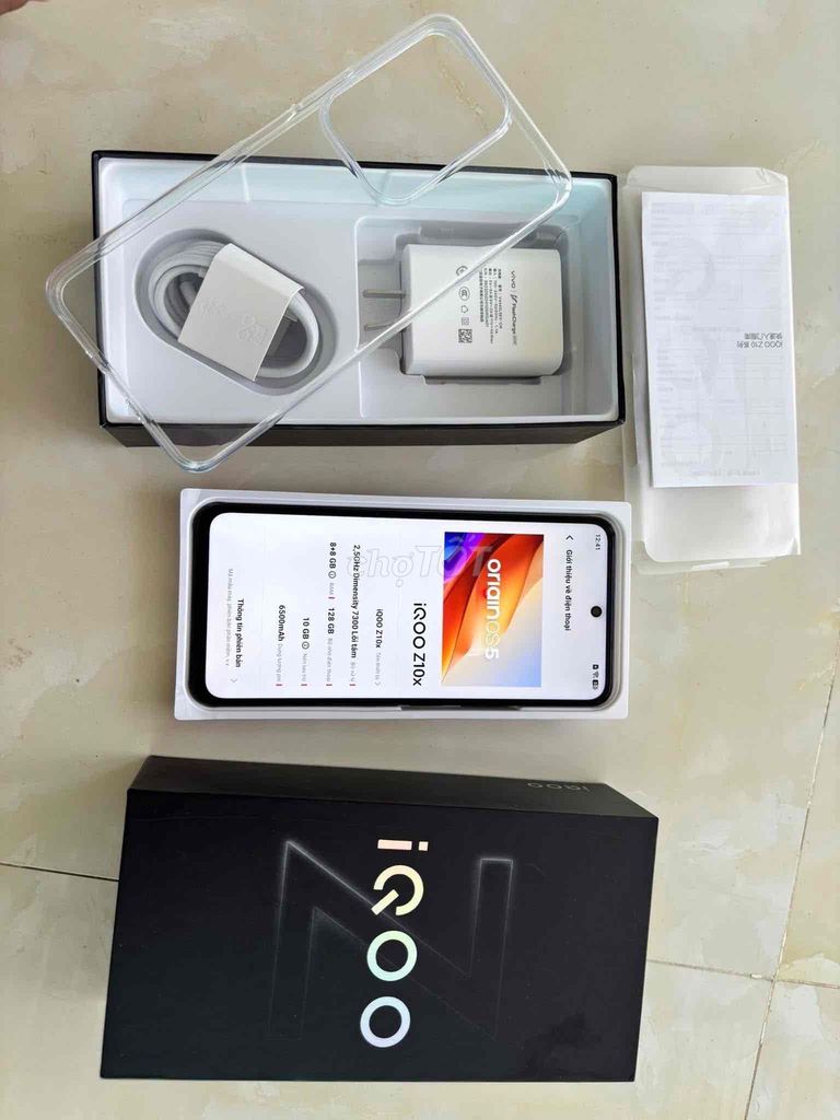 iQOO Z10x 128GB Đen. Mua bán Điện thoại tại Thành phố Dĩ An Bình Dương được đăng bởi Bé thuỷ hình 1
