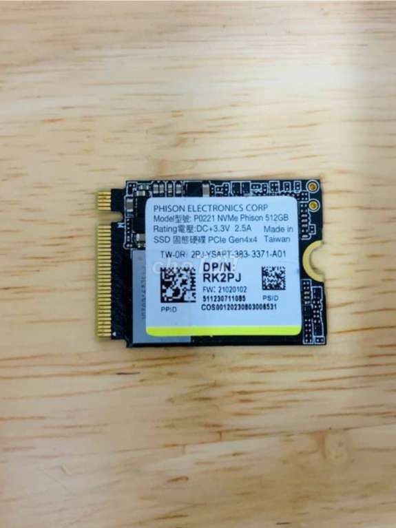 Ổ cứng SSD 512GB Nvme 2230. Mua bán Linh kiện (RAM, Card...) tại Huyện Trực Ninh Nam Định được đăng bởi Nam Hai hình 1