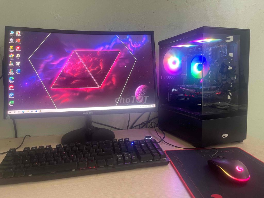 cần bán cây pc chơi game. Mua bán Máy tính để bàn tại Huyện Tiên Du Bắc Ninh được đăng bởi Chip Pin hình 1