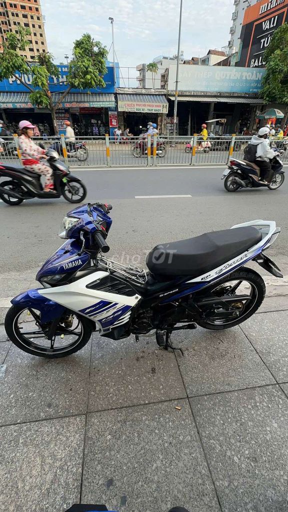 Yamaha Exciter 135 2014 Xanh trắng. Mua bán Xe máy tại Quận Tân Phú Tp Hồ Chí Minh được đăng bởi Tuanduy hình 6