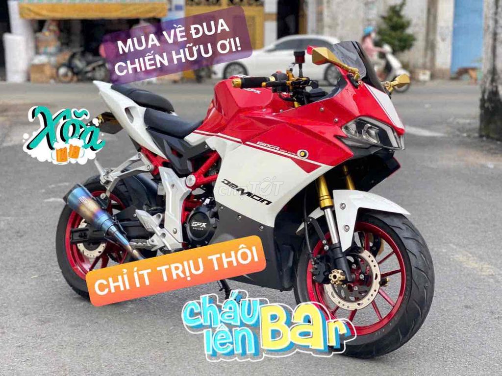 [ĐẸP 99.9%]💠 Motor GPX Demon 150GR 2020💠18.000km