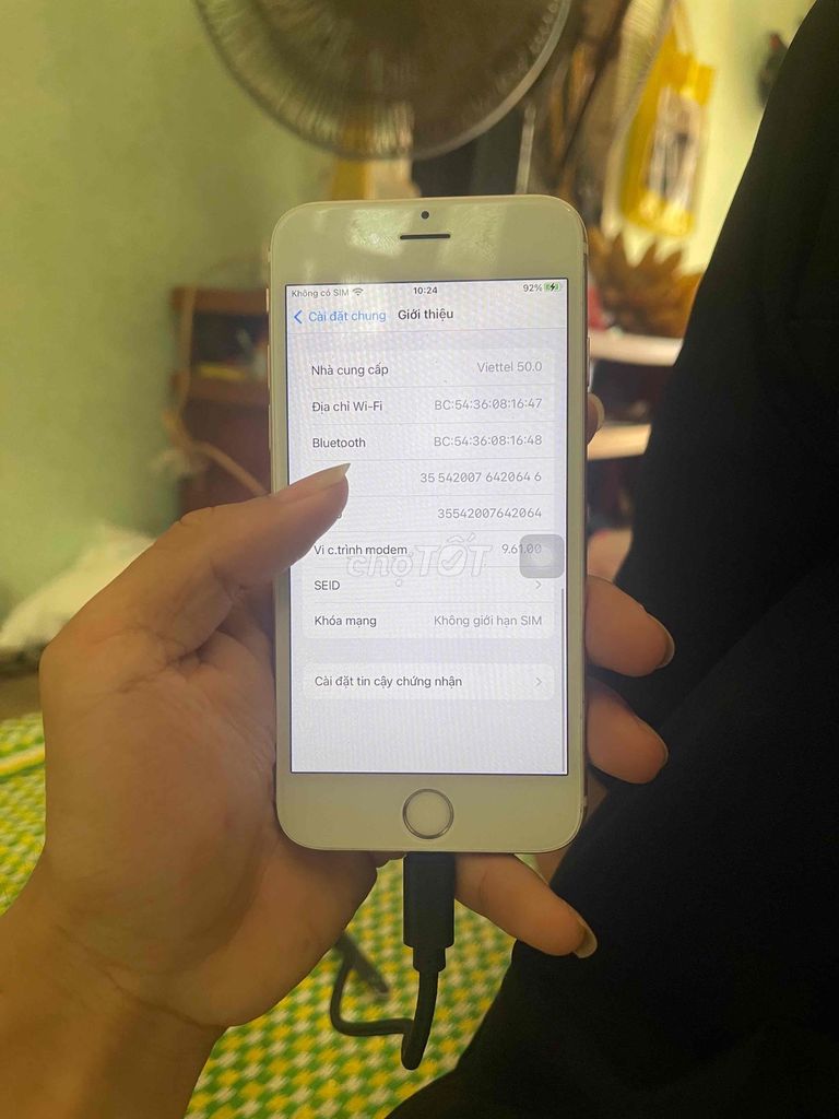 Apple iPhone 6s 64GB Trắng. Mua bán Điện thoại tại Huyện Văn Giang Hưng Yên được đăng bởi Văn MẠNH hình 1