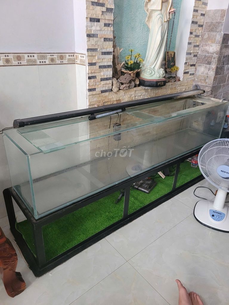 Bể cá cảnh 200x40x40. Chân Sắt Đen. Mua bán Phụ kiện, Thức ăn, Dịch vụ tại Quận Gò Vấp Tp Hồ Chí Minh được đăng bởi Hoàng Phú hình 1