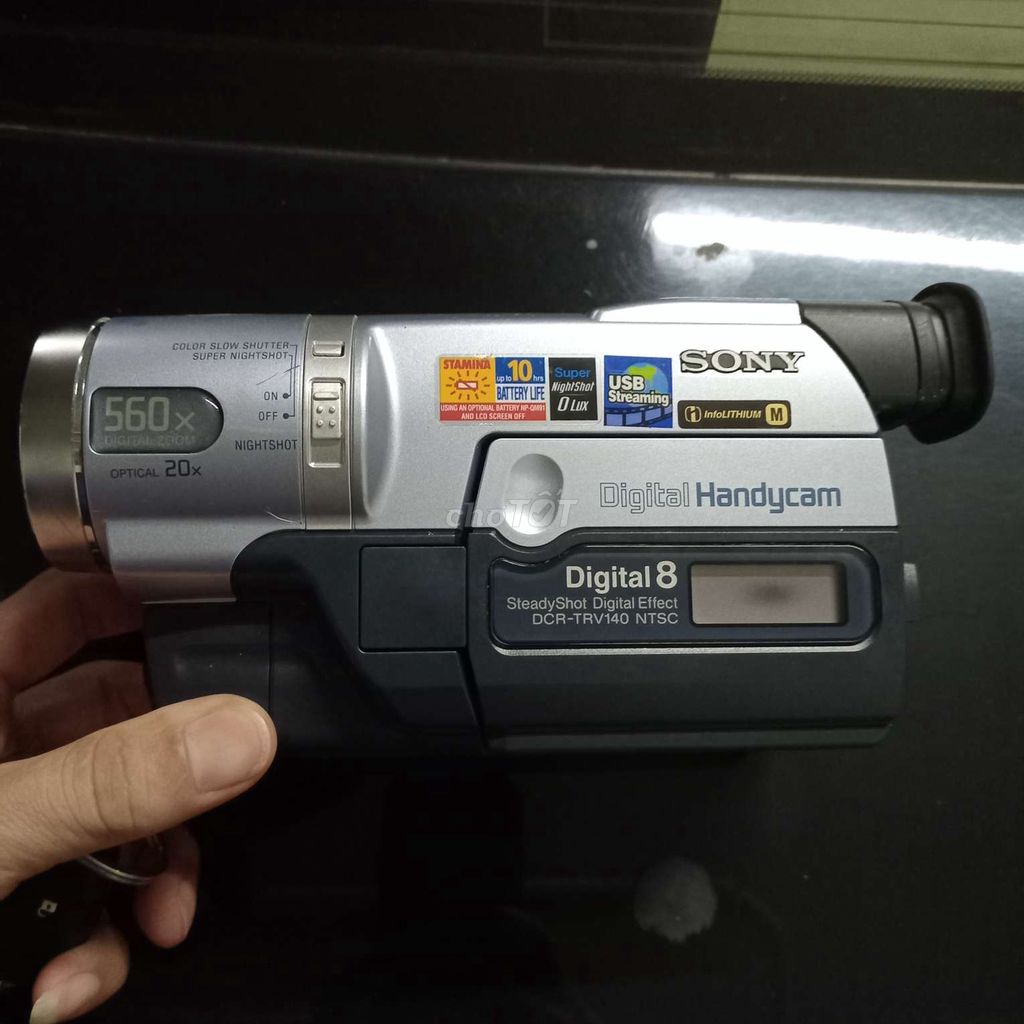 Máy quay phim Sony DCR-TRV140 Xám, Đen. Mua bán Máy ảnh, Máy quay tại Huyện Nhà Bè Tp Hồ Chí Minh được đăng bởi Van Vo hình 1