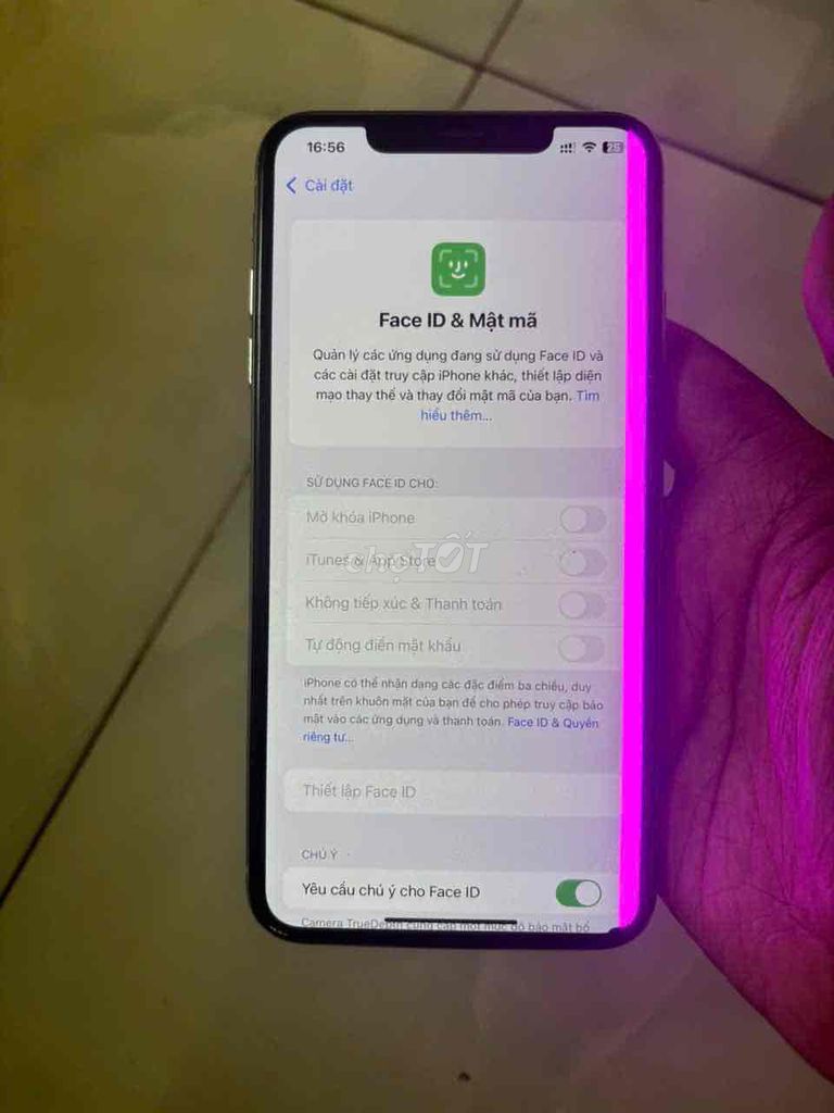 iPhone XS Max 256GB Trắng Đã sử dụng. Mua bán Điện thoại tại Huyện Bắc Tân Uyên Bình Dương được đăng bởi quỳnh như hình 1