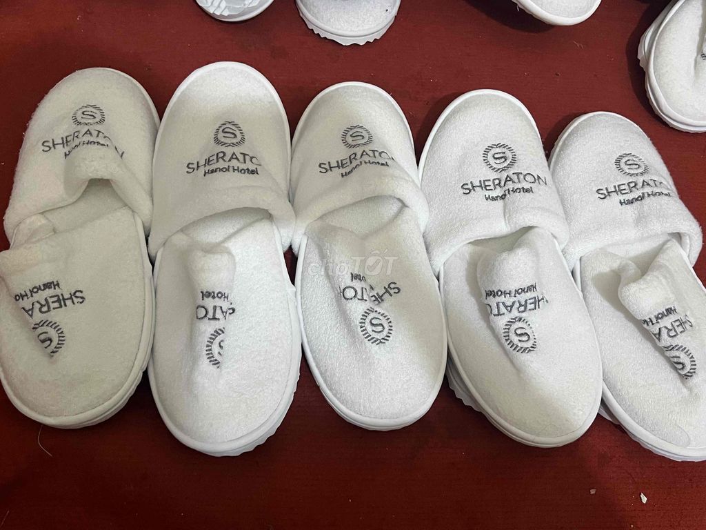 Dép đi trong nhà Sheraton Vải Trắng. Mua bán Giày dép tại Quận Tây Hồ Hà Nội được đăng bởi Ngát Nguyễn hình 1
