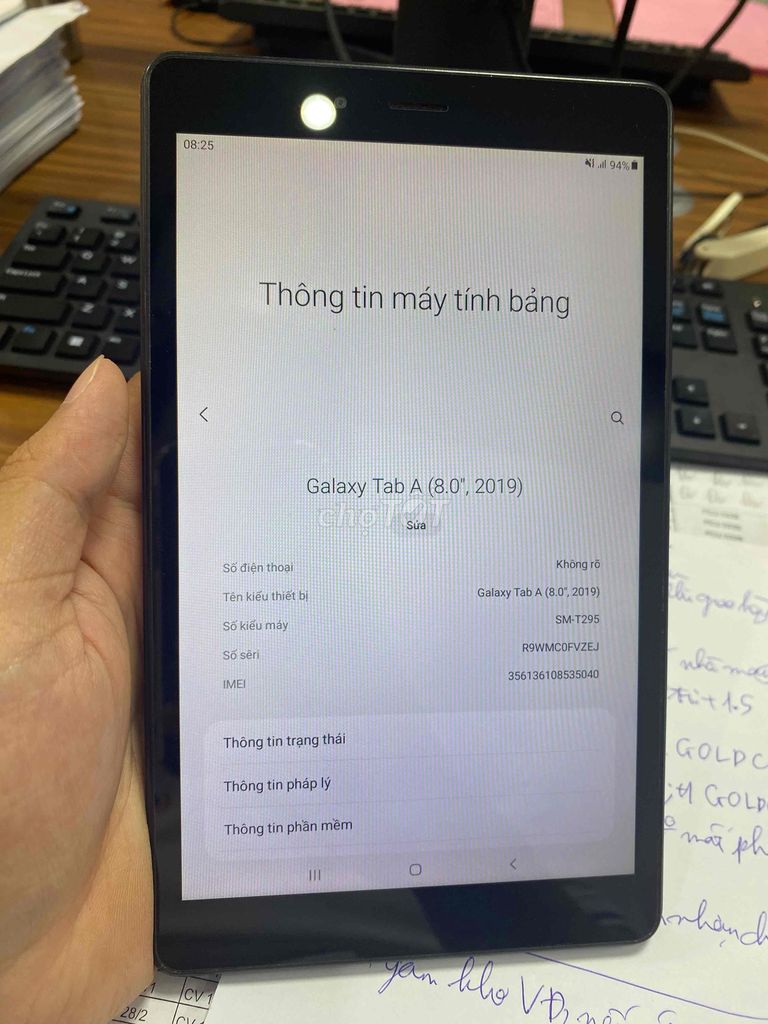 Samsung Galaxy Tab A8 2GB/32GB Đen. Mua bán Máy tính bảng tại Quận Hà Đông Hà Nội được đăng bởi Dũng Đỗ hình 1