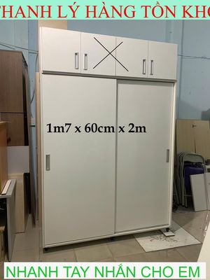 TỦ QUẦN ÁO-TỦ QUẦN ÁO GỔ-TỦ QUÀN ÁO CỬA LÙA/TỦ 1M7. Mua bán Tủ, kệ gia đình tại Quận 6 Tp Hồ Chí Minh được đăng bởi KHO HÀNG THANH LÝ HV