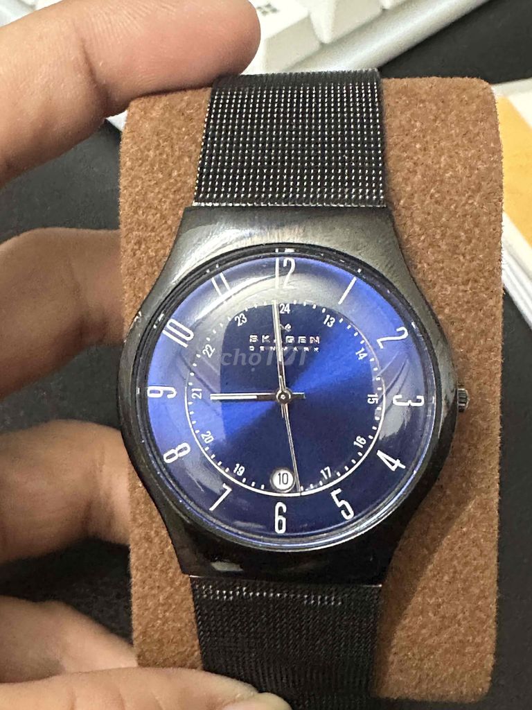 Đồng hồ Skagen Nam Thép Xanh 37.5mm. Mua bán Đồng hồ tại Quận Ninh Kiều Cần Thơ được đăng bởi 5 Đô hình 1